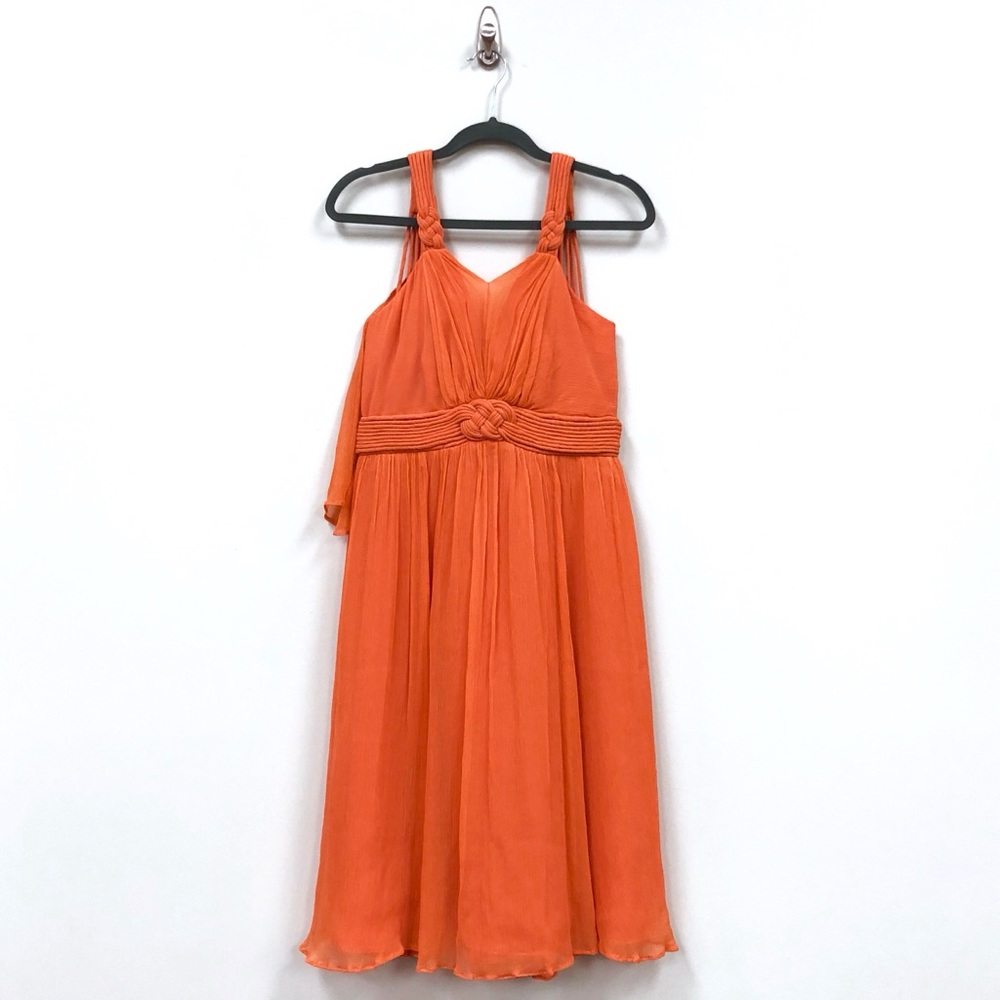 NWOT Luisa Cerano 100% Silk Dress